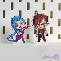 مینی استند Jinx , Vi از انیمیشن Arcane