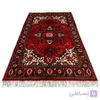 فرش دستبافت نقشه هریس 6 متری فیروزه ای – فرش امین (کد15858)