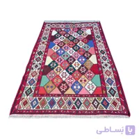 ذرع و نیم گلیم ورنی دستباف ارسباران – فرش امین (کد16107)
