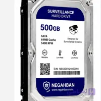 هارد وسترن دیجیتال بنفش ظرفیت 500 گیگابایت،مخصوص دوربین مداربسته
