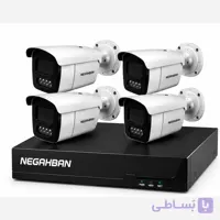 پک 4 تایی BN_905-BJ دوربین مداربسته IP+هارد500گیگ+NVR مناسب برای اماکن و منازل