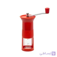آسیاب دستی قهوه بیالتی مدل Macinacaffe رنگ قرمز