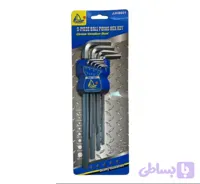 مجموعه 9عددی آچار آلن ستاره ای JJH8001