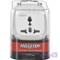 تبدیل برق سه به دو تایمردار مچر MACHER MR265