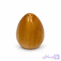 نمک پاش تخم مرغی چوبی