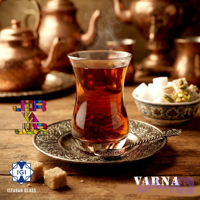 استکان وارنا استکان کمرباریک ۶ عددی