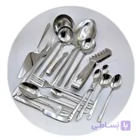 سرویس قاشق و چنگال یونیک 144 پارچه مدل دونا | استیل ضد زنگ 24 نفره + خرید اینترنتی
