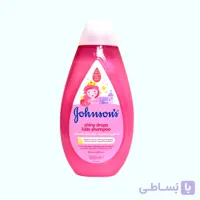 شامپو مو جانسون صورتی شاین دار 500 میل