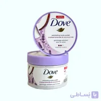 اسکراب بدن داو رایحه شیر نارگیل و لوندر 298 میل
