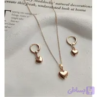 ست گردنبند و گوشواره قلب ژوپینگ Xuping طراحی ظریف و مینیمال