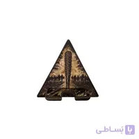 هولدر دیواری چوب بیسبال مدل مثلثی طرح سریال مردگان متحرک