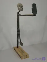 مجسمه قدی پاپیه ماشه پریسا جهادی مدل بانو