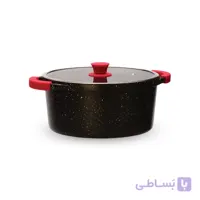 قابلمه کوتاه مُنارک قطر 24 سانت زرساب