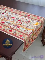 رانر (طرح غنچه) جنس مخمل ابریشم ضد لک