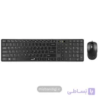 کیبورد و ماوس سیمی جنیوس مدل SlimStar C126