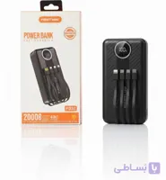 پاوربانک FIRSTYOU P030 ظرفیت 20000 میلی آمپر ساعت