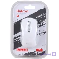 ماوس بی سیم هترون HMBW116SL سفید | موس سایلنت با دانگل USB