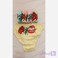 شورت زنانه نخی لیفه ای پشت چاپی