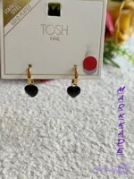 گوشواره زنانه استیل آب کاری طلا برند TOSH آلمان