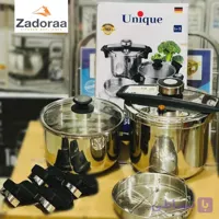 زودپز دو قلو 5/7 لیتر یونیک