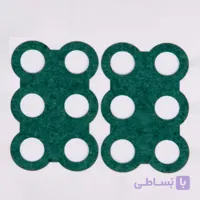 عایق محافظ سر باتری 18650 شش باتری – ورق 20 عددی