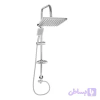 علم دوش حمام مدل مربع اقتصادی کد Pure-2s