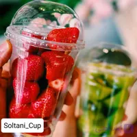 لیوان شیک 400 درجه یک، با درب حبابی 100عددی
