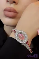ساعت جواهری نقره موتورژاپن عیار925 مدلSv1129