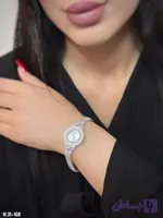 ساعت نقره زنانه ۹۲۵ جواهری موتور ژاپن - نقره ونیز