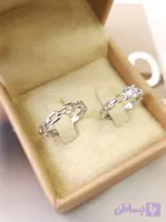 حلقه ست جواهری نقره عیار925 مدل Sv2062