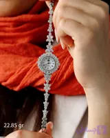 سرویس جواهری نقره ایتالیایی عیار925مدلSv6226