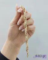 دستبند جواهری نقره طرح طنابی ایتالیایی عیار۹۲۵ مدل Sv7075