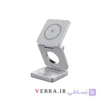 شارژر بی سیم 3 در 1 مگنتی BlitzWolf BW-iW30 با توان 15 وات