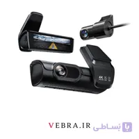 دوربین ثبت وقایع خودرو K08 | داشکم هوشمند 4K با ADAS، BSD، وای‌فای و دوربین عقب 1080P