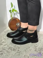 نیم بوت زنانه چرم گاوی برند رایکا