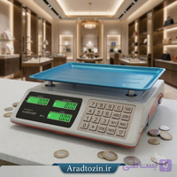 ترازو ۴۰ کیلویی کمری کیبورد استیل
