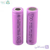 باتری لیتیوم یون 3.7 ولت سایز 18650 ظرفیت 1200mAh برند HONGLI