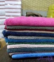 حوله دستی تکی جین (12 عددی ) مدل رینک جنس پنبه اعلا 80*40