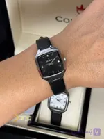 ساعت چرمی چارگوش کلبرت کد 329