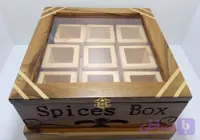 جعبه چوبی ادویه