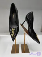 کفش زنانه مجلسی مشکی برند یونای _ ysl