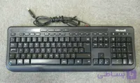 کیبورد استوک microsoft wired keyboard 400 model 1366