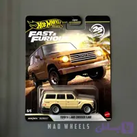 ماکت ماشین فلزی تویوتا لندکروزر (Toyota Land Cruiser FJ60) هات ویلز پرمیوم سری Fast & Furious | مقیاس ۱:۶۴