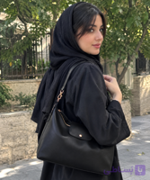 کیف زنانه دوشی مدل چرم تک زیب مناسب استفاده روزمره