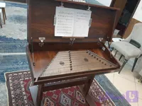 میز درب دار گردویی + صندلی ست