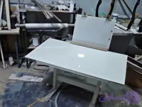 میز سنتور ام دی اف پایه ها دوبل .