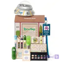 پک آرایشی ریک اند مورتی طرح خانه شیگلم Sheglam Rick And Morty House Set