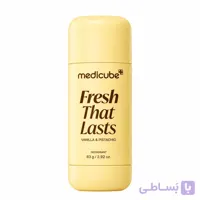 مام رول بدون آلومینیوم روشن کننده مدی کیوب Medicube Fresh That Lasts Deodorant Vanilla& Pistachio 83g