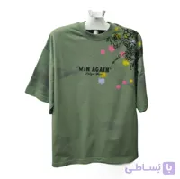 تیشرت باکسی مردانه (WIN AGAIN)