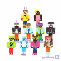 اکشن فیگور ماینکرفت 10 عددی | Minecraft 10 Character Set